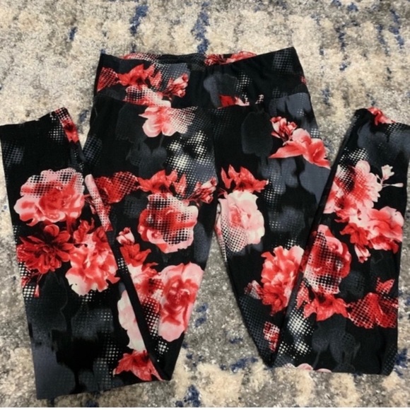 🈹 NOBO Rose Print Leggings - Picture 4 of 12